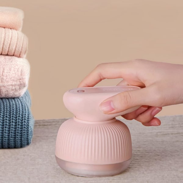 Flickborste för damm, kläder, tyg - rosa