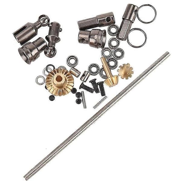 För 1/16 WPL B14 B24 B26 C14 C24 RC Bil 6WD Full Metall OP Monteringssats