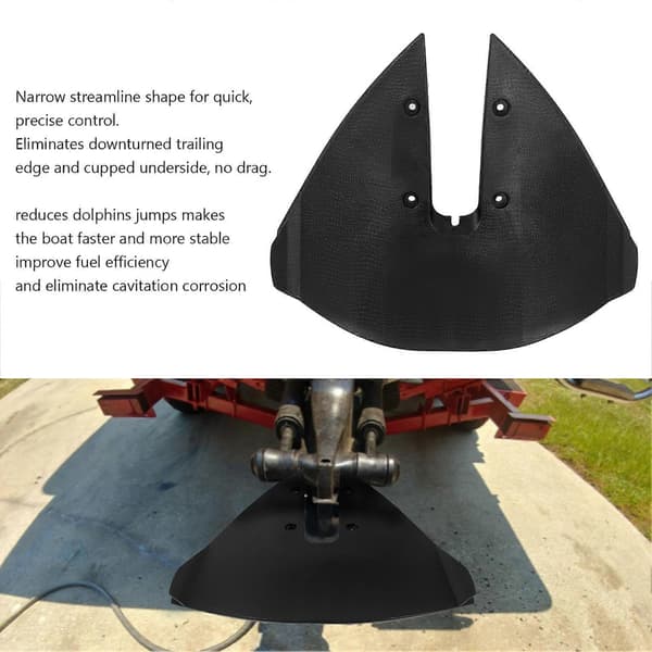 Marine Hydrofoil Stabilisator Professionel Fin Stabilisator til 15?300hk Påhængsmotor Båd