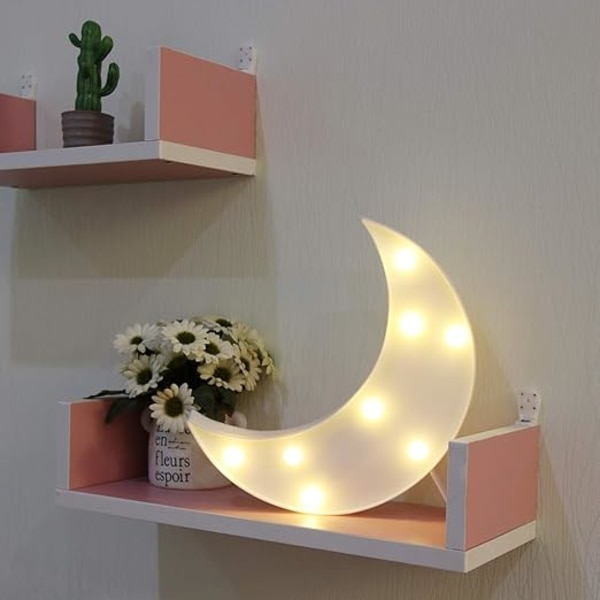 Månskenslampa - Varmvit LED-lampa - Vardagsrum, Sovrum
