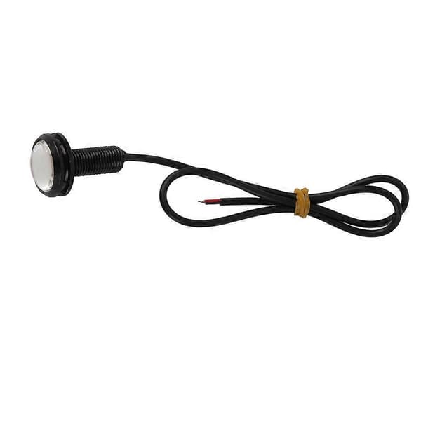 Eagle Eye Light LED 23mm Punainen Vedenpitävä 9W Eagle Eye Peruutusvalo autoille moottoripyörille