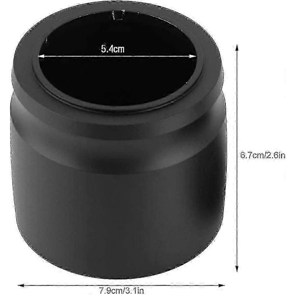 2024 58mm Kaffemålekopp, Espresso Måletratt i Aluminiumlegering Kaffemålering Dispenser Cof