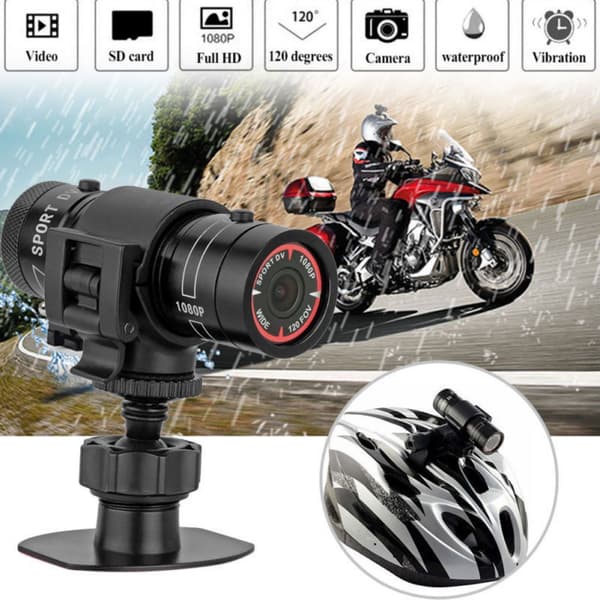 ##/Sportskamera 1080p Hjelmkamera Action Cam Bilstereo##/