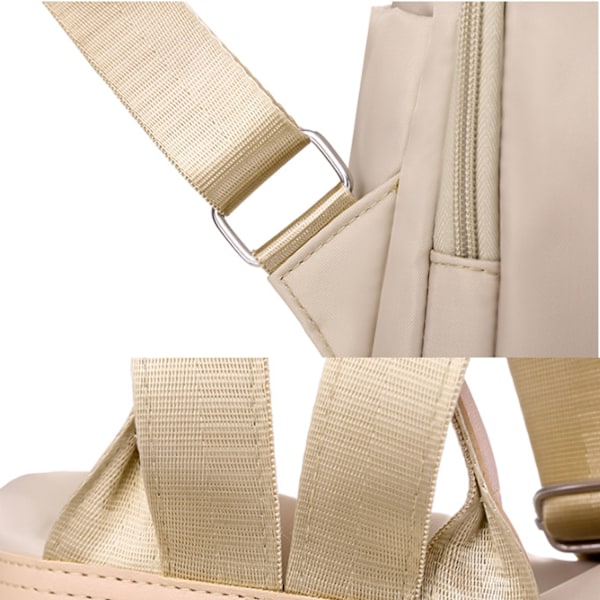 ##/Ryggsekk reiseveske for kvinner i khaki##/