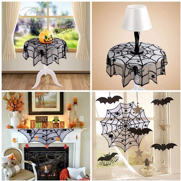##/Pehmeä ja kestävä Halloween-koristesetti 5 kpl - juhliin, olohuoneeseen##/