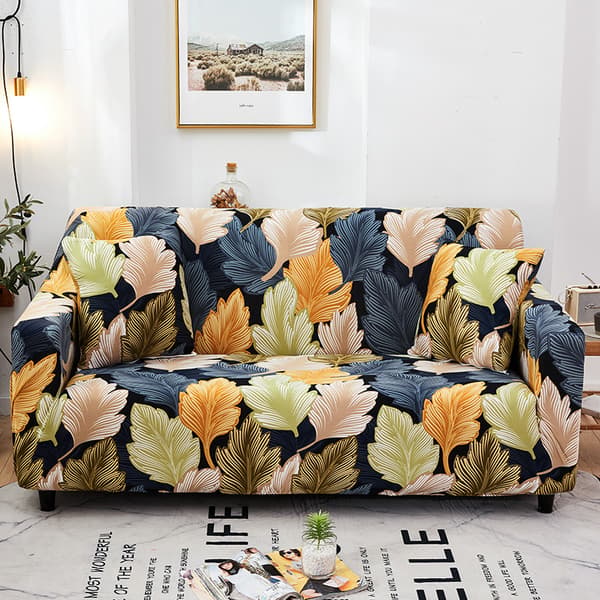 Sofa Trekk 2-seters 145-185cm Sofa Trekk med Armleninger Moderne Uni