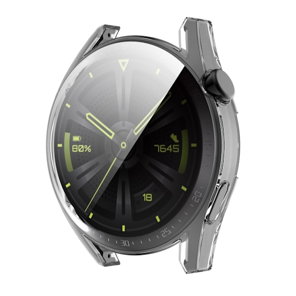 Lämplig För Huawei Gt3 42Mm Skyddsfodral Transparent Vit