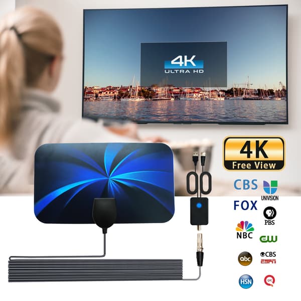 TV-antenne 4K HD-antennesignalforsterker