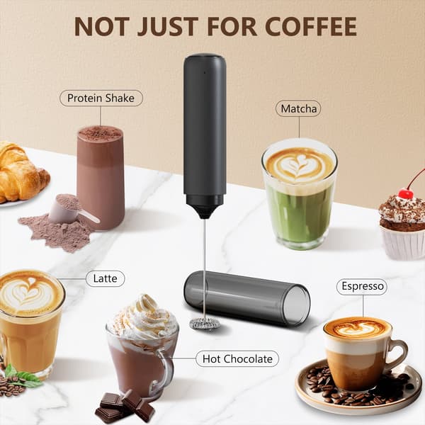 Melkeskummer, elektrisk melkeskummer for kaffe