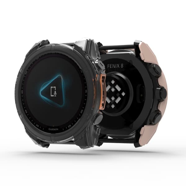 Suojakotelo Garmin Fenix8 43mm musta