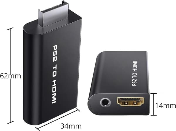 PS2 til HDMI Konverter, HD Lydadapter