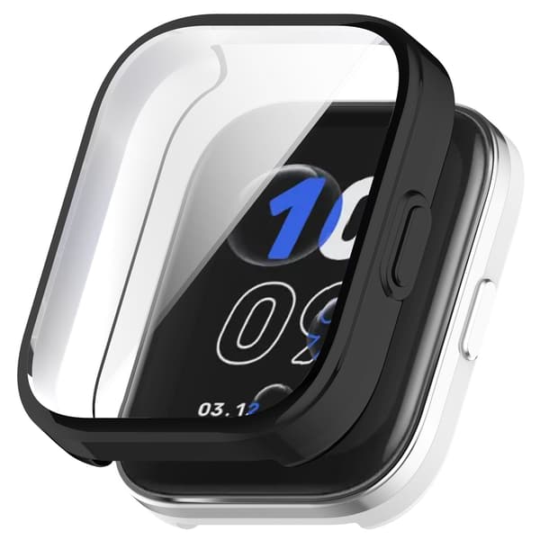 Beskyttelsesetui til Amazfit bip5 Unity (galvaniseret sort)
