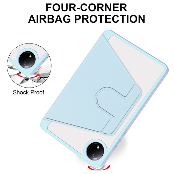 Fodral för Xiaomi Redmi Pad Se 8.7 2024 akryl anti-fall skyddsfodral blå