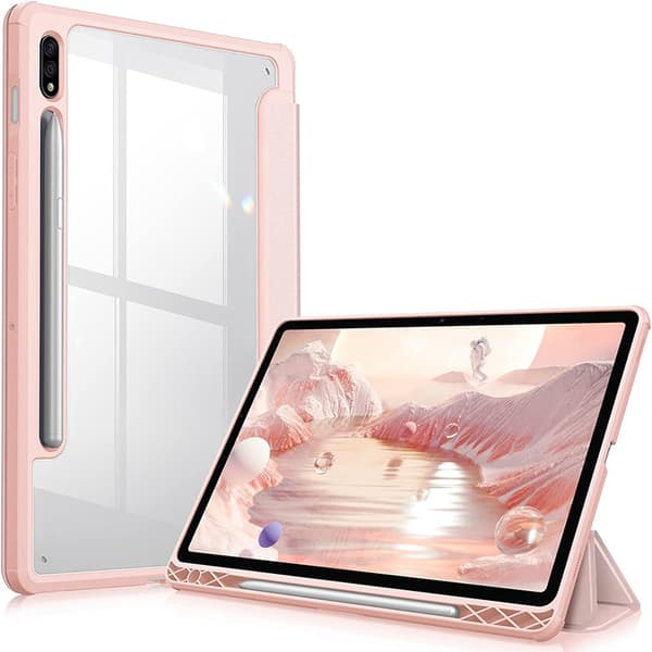 Fodral för Samsung Galaxy Tab S8 Plus (12.4\") Pink