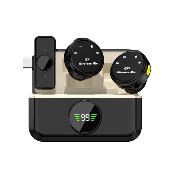 Lavalier Mikrofon Trådlös Brusreducering För Laddningsfodral Plug And Play Lämplig För Android Type-C Gränssnitt