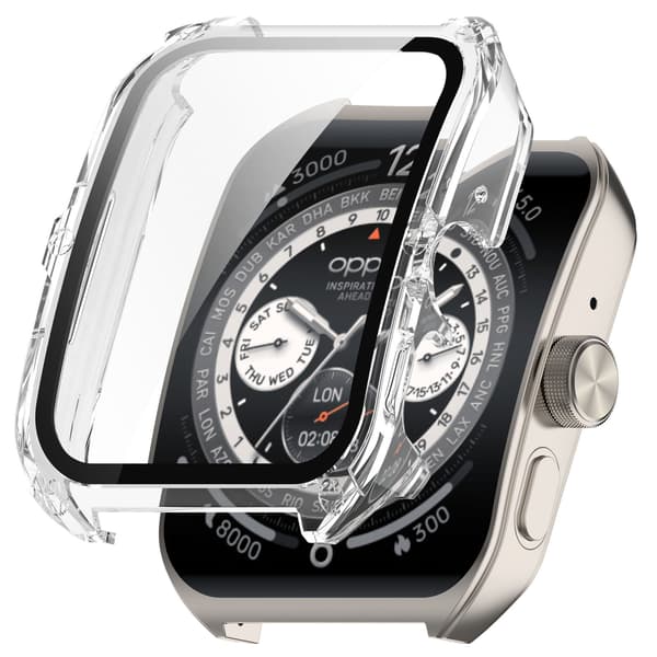 Suojakotelo OPPO Watch 4pro -älykellolle (läpinäkyvä)