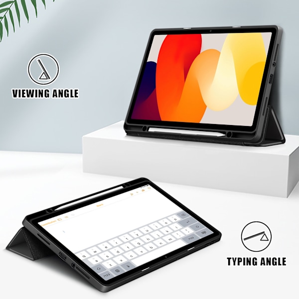Skal för Xiaomi Redmi Pad Se 11 2023 akryl skyddsfodral (svart)