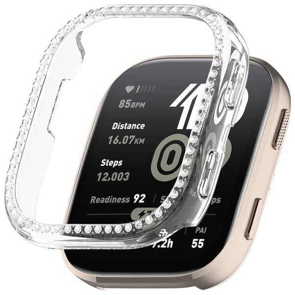 Skyddsfodral för Amazfit bip6 med diamant (transparent)