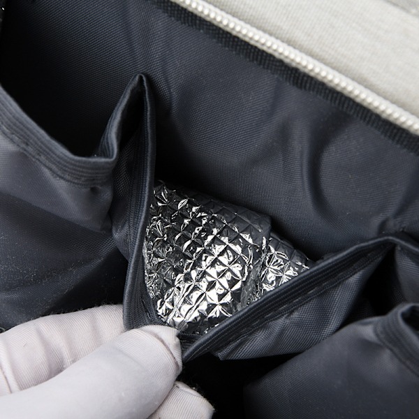 Skötväska Ryggsäck för Mamma med Nyckelfodral Svart