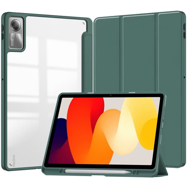 Etui til Xiaomi Redmi Pad 2 11-tommer mørkegrøn