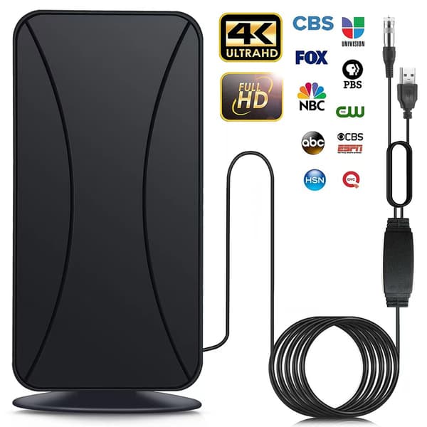TV-antenn 4K HD-antenn DVB-T2 Signal Amplifier