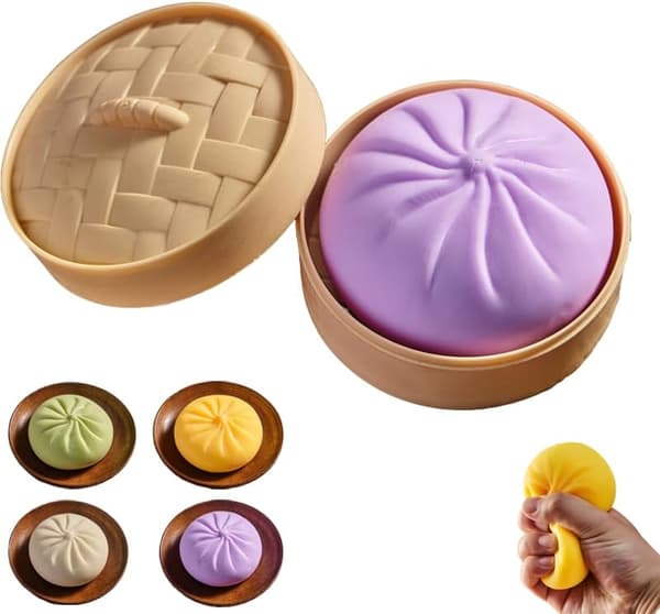 Klemmelegetøj, Stresslindrende Squishy Legetøj (Lilla)