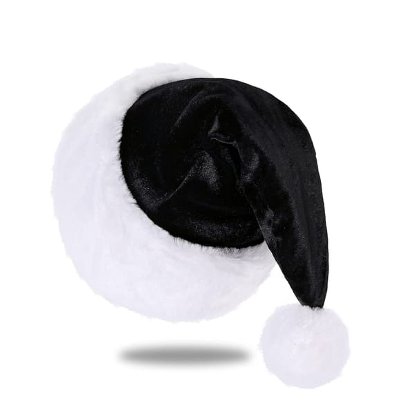 Julehat, Unisex Plys Julehat (sort)