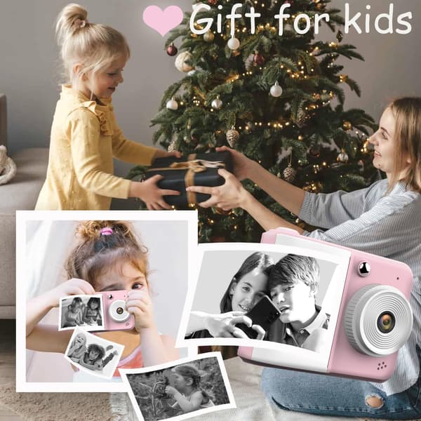 digitalkamera Direct Print Camera 720P 2,4 tommer rosa