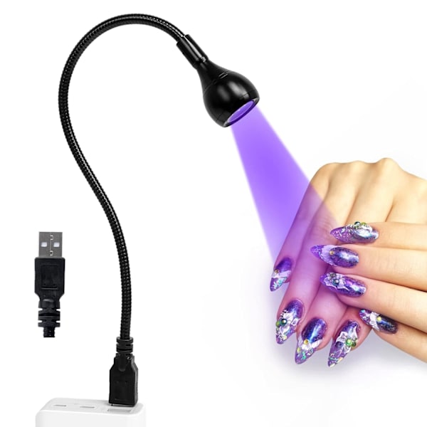 negle tørrer USB UV/LED tørremaskine sort