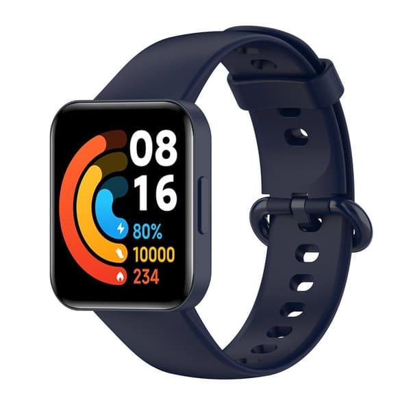 Silikonrem for Xiaomi Mi Watch 2, dypblå