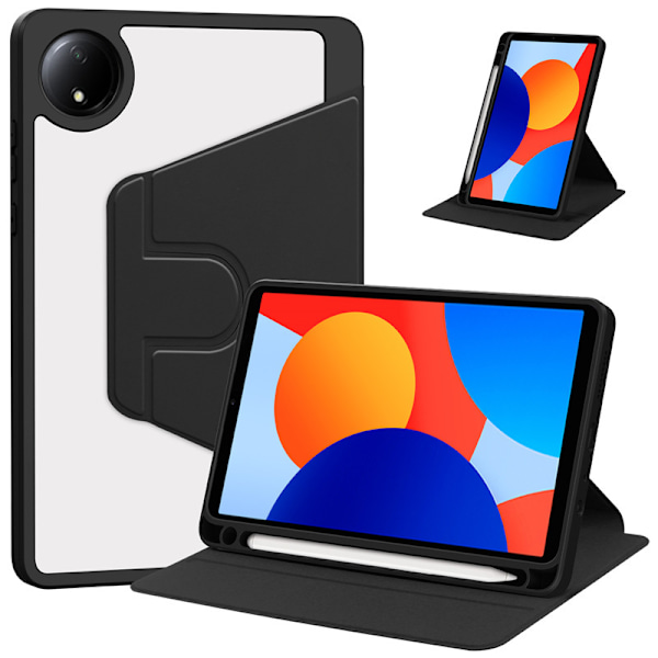 Fodral för Xiaomi Redmi Pad Se 8.7 2024 akryl anti-fall skyddsfodral svart