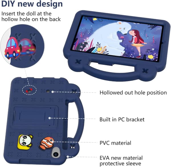 Etui til Xiaomi Redmi Pad 2 11-tommer 2025 Navy