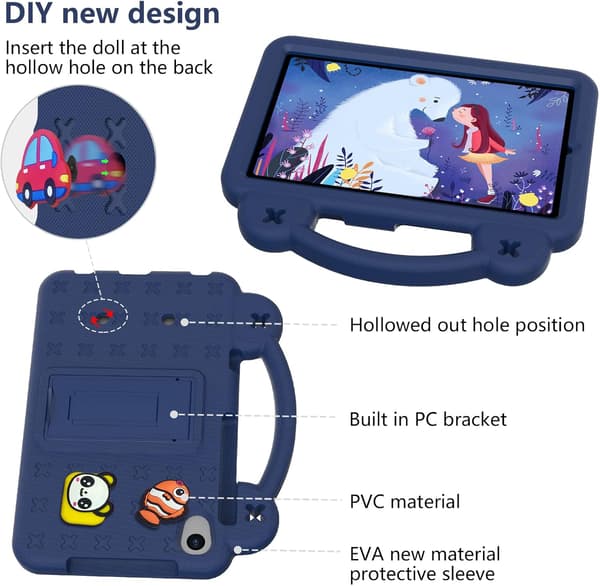 Etui til Xiaomi Redmi Pad Pro 12.1-tommer 2024 Navy
