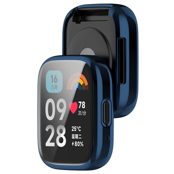 Passer til Redmi Watch 3 Lite/ Active Beskyttelsesdeksel Midnattsblå