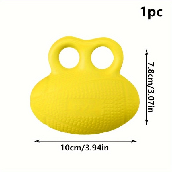 Hög Elastisk Greppboll - Handstyrketräningsmodell, Äggformad Greppboll