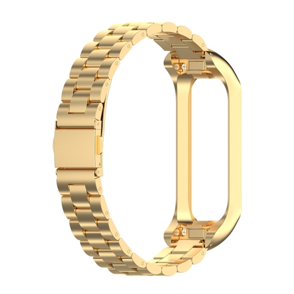 Tre-perlers armbånd i rustfritt stål for Samsung Galaxy Fit2 Rose Gold