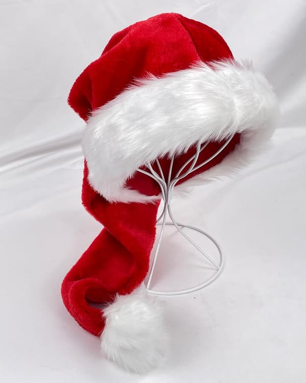 Julehat, Unisex Plys Julehat (Rød sort)