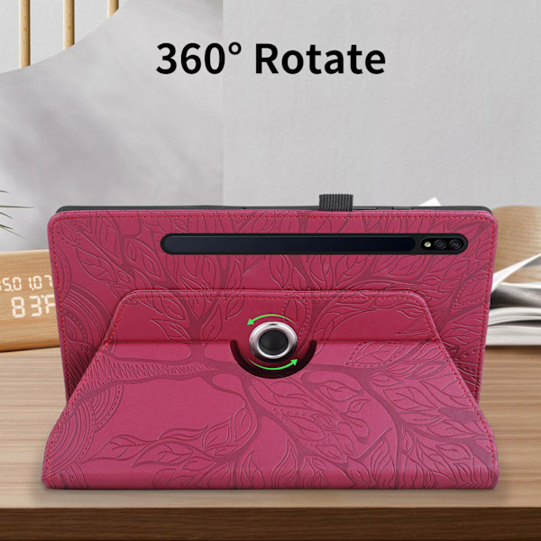Fodral för Samsung Galaxy Tab S9 Plus 12.4 2023 - röd