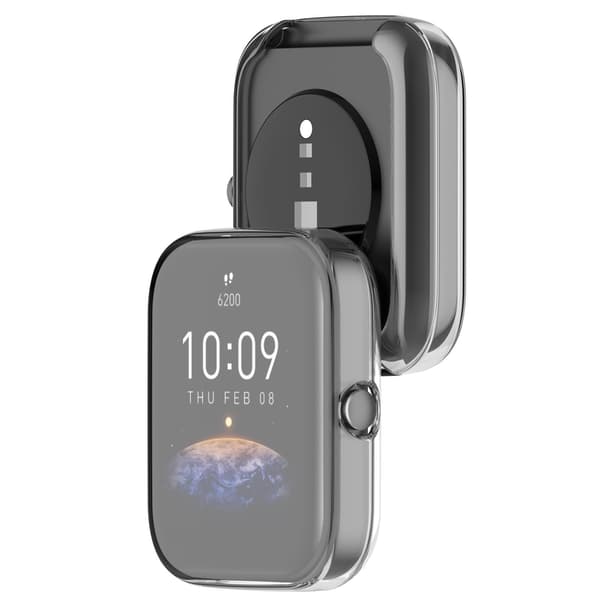 Beskyttelsesetui til Amazfit Bip3 (sort)
