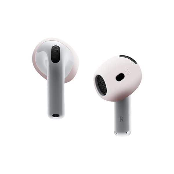 Ørepropper til AirPods4 silikon 3 par (lys rosa)