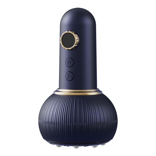 Massageapparat med Gua Sha og Cupping-tilstande (blå)