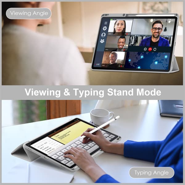 Kotelo Samsung Galaxy TAB S9 11/S9 FE 10.9 harmaa