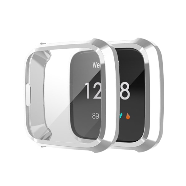 Beskyttelsesveske til Fitbit Versa Lite sølv