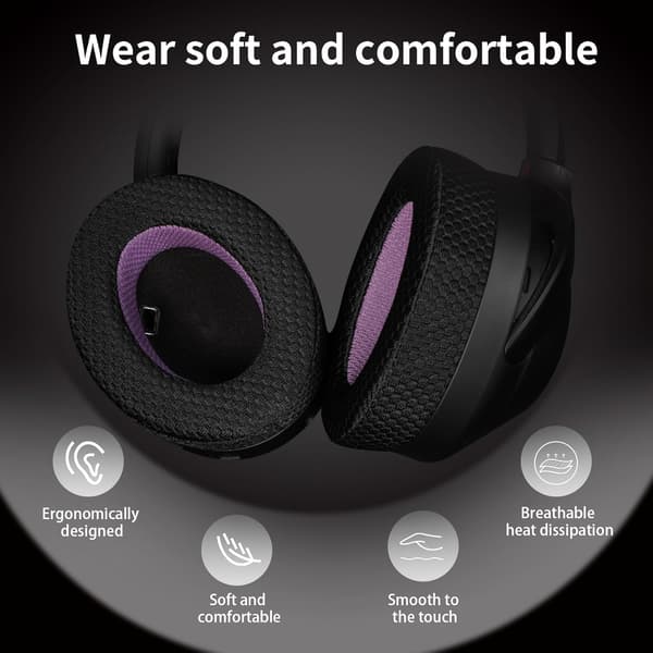 Øreputer for Sony WH-1000XM4 lilla
