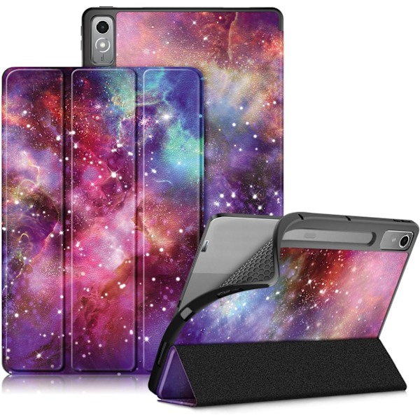 TPU Smart Skyddsfodral för Lenovo Tab P12 12,7 tum 2023 med Auto Wake/Sleep-funktion Galaxy