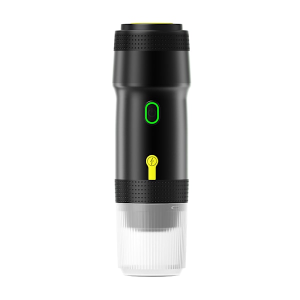 Bärbar Kaffemaskin 3 I 1 Elektrisk USB Uppvärmbar Koncentrerad Pulver Kapsel Dubbel Användning Svart