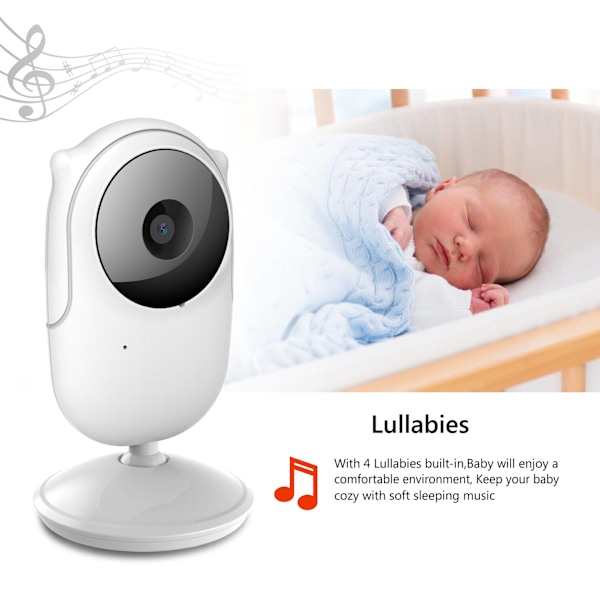 SM25 Babyalarm HD Smart Babyalarm Stemme Intercom Natkamera