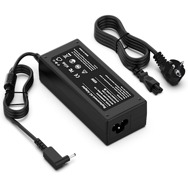 65W Laptop Oplader 3.0 X 1.1mm til Acer Aspire 5 A515-55 A515-56 A515-46 A515-54 Strømforsyningsadapter
