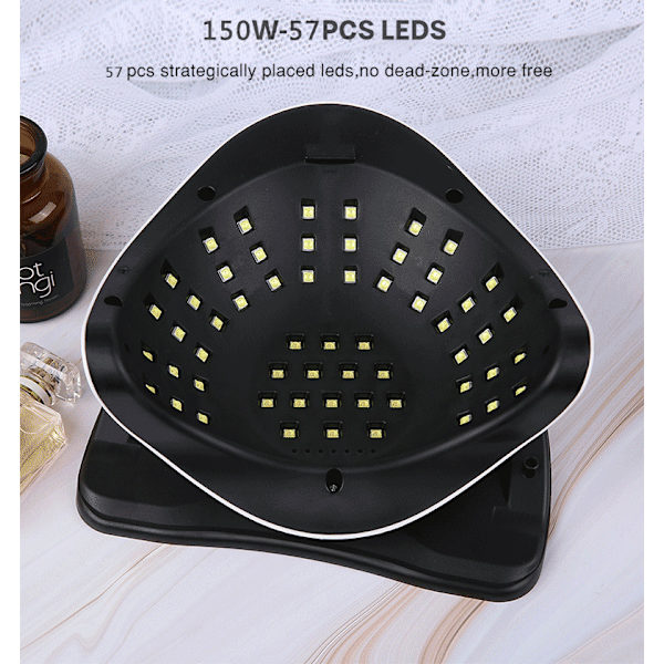 nageltork 57 UV LED-lamppärlor