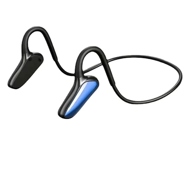 Ægte trådløse Bluetooth-hovedtelefoner M-D8 Bone Conduction Bæltemikrofon Sort